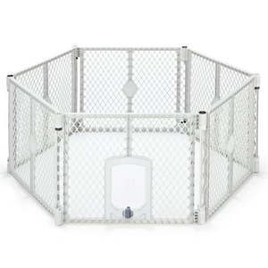 lot 69427 image: MyPet North States Petyard Passage Dog Playpen 6 Panel Gray