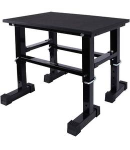 lot 73012 image: Power Guidance 5 in 1 Black Fitness Adjustable Jump Box , Step Box for Exercise Jump Training Workout