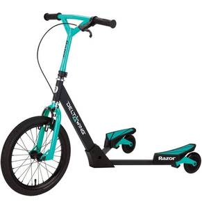 lot 73036 image: Razor DeltaWing Scooter BlackMint Green, One Size