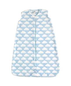 lot 73083 image: Hudson Baby Safe Sleep Micro-plush Wearable Sleeping Bag Blanket, 0-24 Months