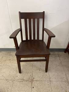 lot 5397 image: vintage wood chair