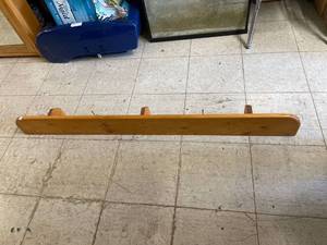 lot 5408 image: 53 inch wall shelf