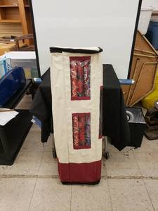 lot 5708 image: wrapping papersupplies storage bag