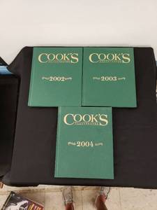 lot 5722 image: lot of Cooks Illustrated cookbooks