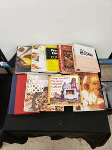 lot 5729 image: lot of cookbooks