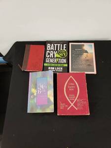 lot 5730 image: lot of religious books