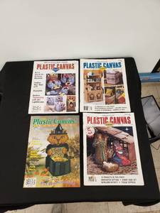 lot 5774 image: plastic canvas magaz8nes