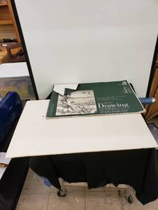 lot 5796 image: huge draw8ng padposter board