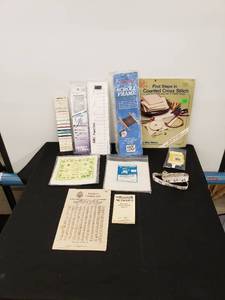 lot 5806 image: cross stitch accessories