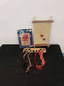 lot 5807 image: oriental cross stitchscroll