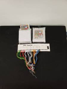 lot 5808 image: cat coasters cross stitch