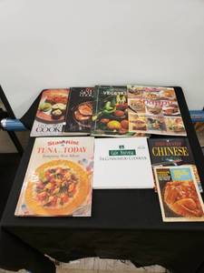 lot 5815 image: lot of cookbooks