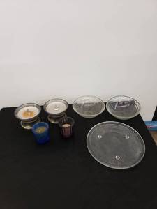 lot 5841 image: lot of candleholders