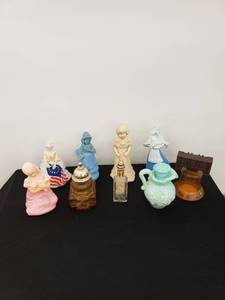 lot 5873 image: lot of old avon bottles