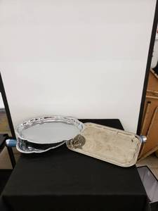 lot 5882 image: lot of metal platters