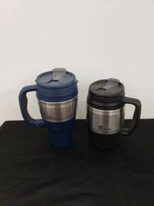 lot 5883 image: pair Bubba mugs