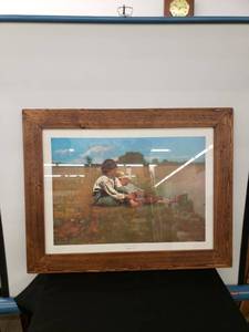 lot 5891 image: Boys in pasture pic