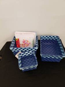 lot 5896 image: storage boxesstationary