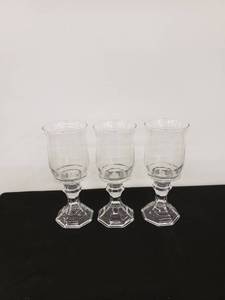 lot 5900 image: set 3 glasses