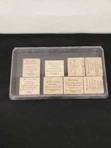 lot 5909 image: inspirational stamp set