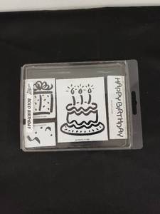 lot 5911 image: birthday stamp set