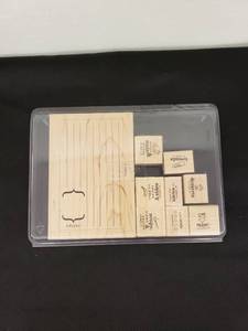 lot 5916 image: recipe cards stamp set