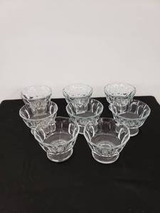 lot 5958 image: set 8 custard cups marked indonesia