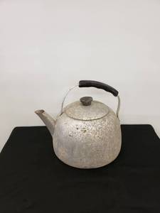 lot 6535 image: huge aluminum kettle
