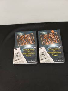 lot 6584 image: secret journey to planet serious books