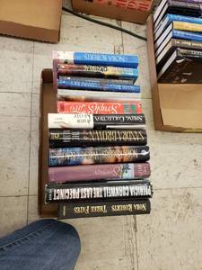 lot 6615 image: lot of hardback novels