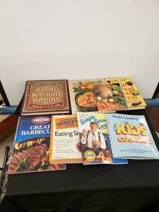 lot 6625 image: lot of cookbooks