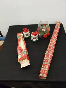 lot 6632 image: vintage christmas lot