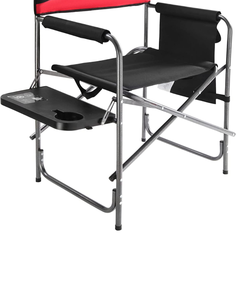 lot 6004 image: Retail $79.99 KingCamp Camping Directors Chair Folding Lawn Chair for Outdoor Camp Portable Chair