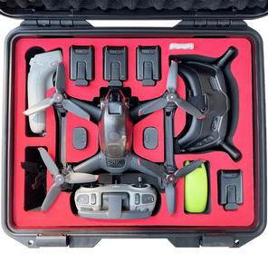 lot 6027 image: Retail $159.99 Judunmsk Case  Arm Bracers Kit for DJI FPV Drone Combo, Waterproof Large-Capacity