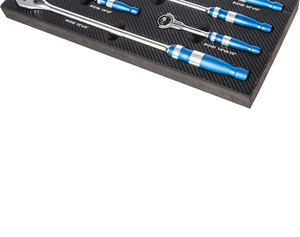lot 6049 image: Retail $135.99 Titan - 5-Pc 90-Tooth Ratchet Set (12175
