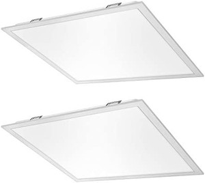 lot 8003 image: Visit the FAITHSAIL Store 4.5 out of 5 stars46Reviews FaithSail 2x2 FT LED Flat Panel Troffer Light, 48W 5000LM Drop Ceiling Light, 5000K Flat Backlit Fixture for Office, 120V Efficient LED Ceiling Panel for Retail Locations, 2 Pack