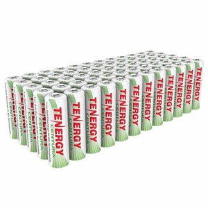 lot 25287 image: 60pcs Tenergy Centura NiMH AA 1.2V 2000mAh Rechargeable Batteries