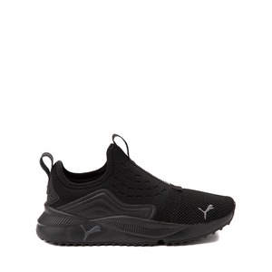 lot 25296 image: PUMA Pacer Future Slip On Athletic Shoe - Big Kid - Black Monochrome