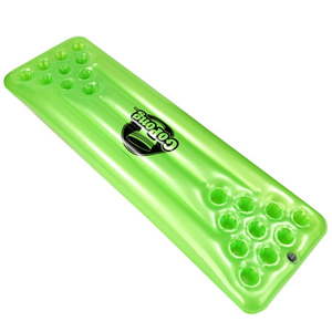 lot 25300 image: GoPong Pool Pong Table - Inflatable Floating Beer Pong Table Pool Float Game for Adults Green