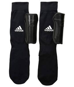 lot 25333 image: adidas Sock Guard (Youth) (BlackWhite 1) Athletic Sports Equipment