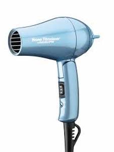 lot 25301 image: BaBylissPro Nanos Titanium Foldable Handle Hair Dryer