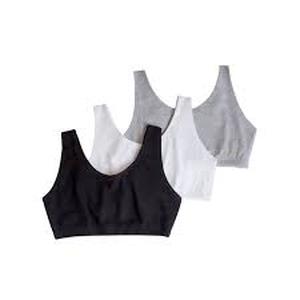 lot 25323 image: Fruit of the Loom Set of 3 Size 38 Sports Bras