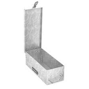 lot 25335 image: Metal Lock Box