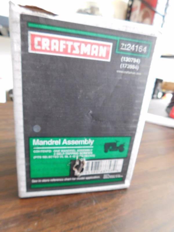 lot 1088 image: Craftsman Mandrel Assembly