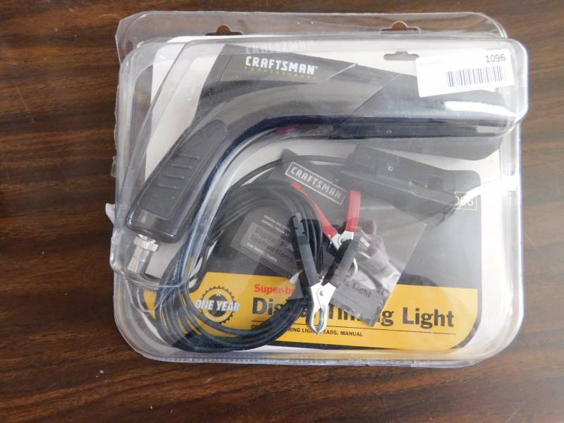 lot 1096 image: Craftsman digital timing light
