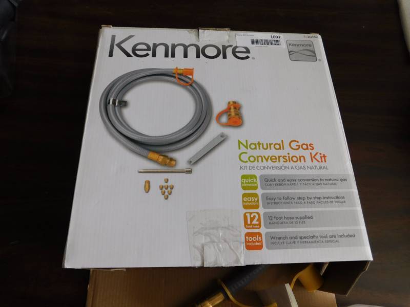 lot 1097 image: Kenmore natural gas conversion kit
