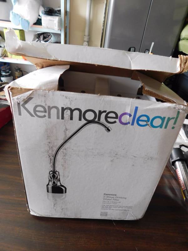 lot 1131 image: Kenmore 2 stage drinking water filter system