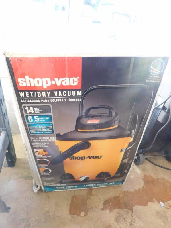lot 1158 image: 14 Gallon Shop Vac