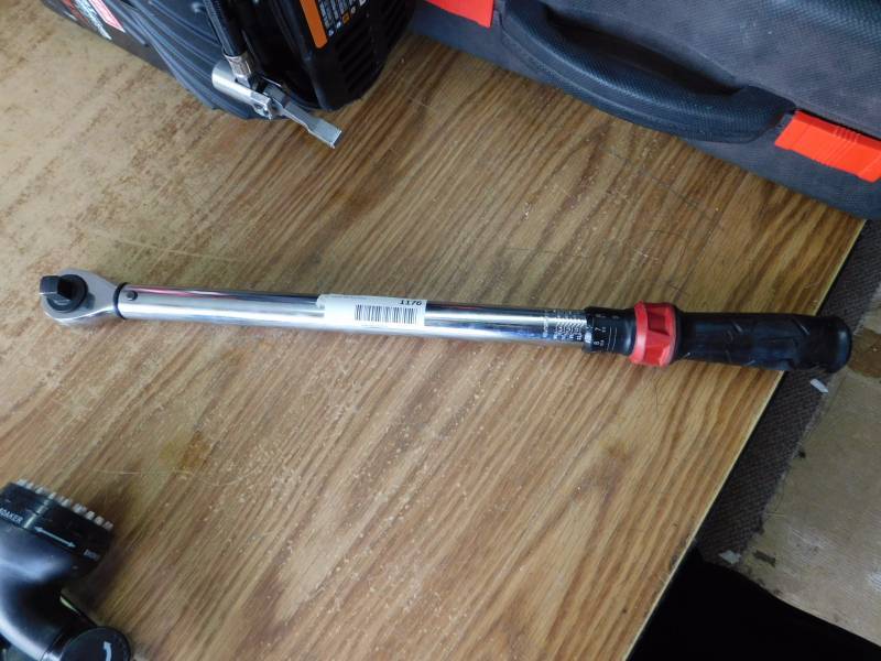 lot 1176 image: Craftsman torque wrench