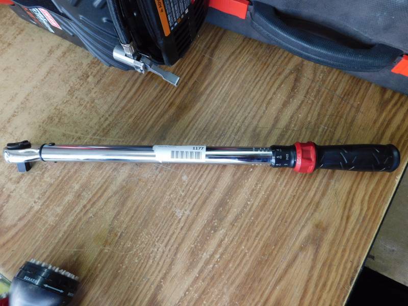 lot 1177 image: Craftsman torque wrench